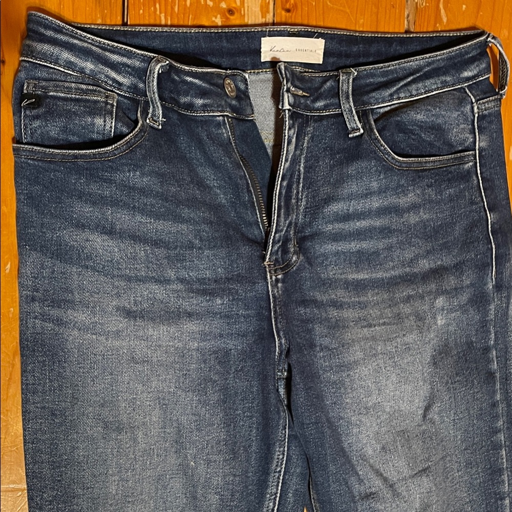 KanCan Dark Blue Boyfriend Jeans